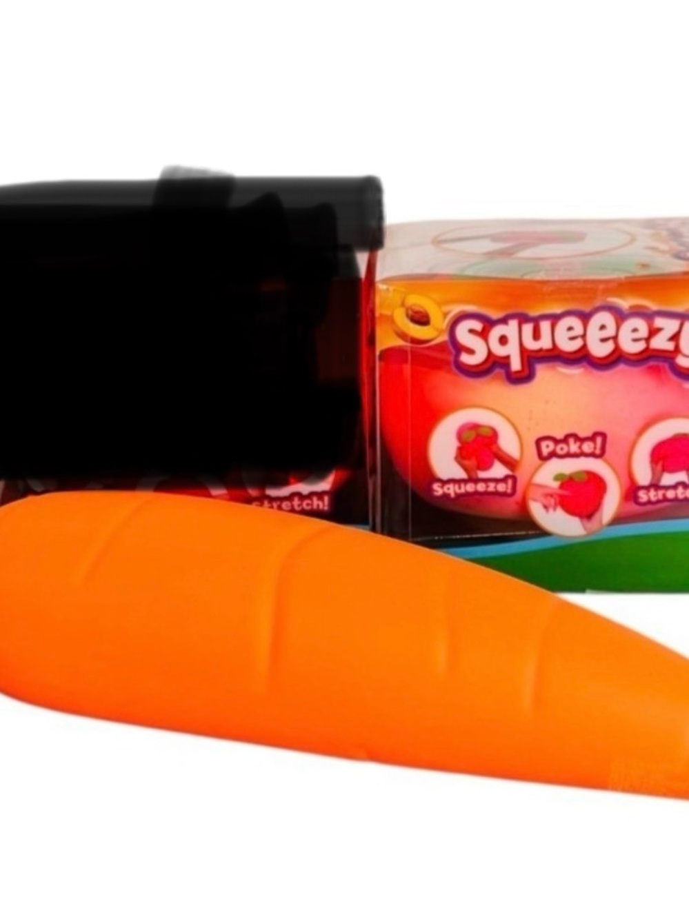 Orange Carrot Stress Toy - Kids Toys Cars & Vehicles